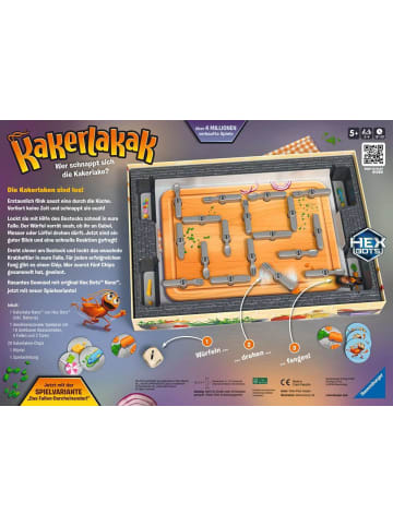 Ravensburger Ravensburger Reaktionsspiel Kakerlakak in bunt