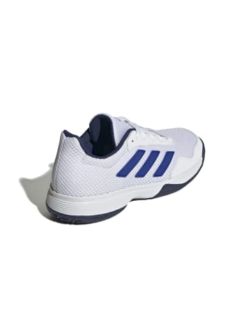 adidas Tennisschuh Gamespec in white/lucid blue/dark blue
