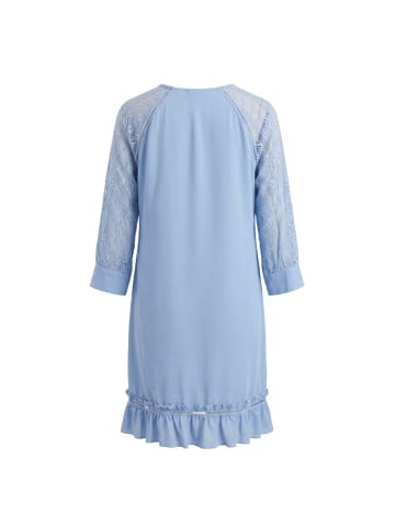 Trussardi Jeans Blau Polyester Damen Kleid