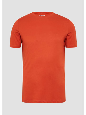 s.Oliver T-Shirt in 3529_mohnrot