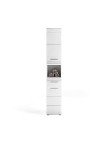 ebuy24 Badmöbelset Linus Weiß 105 x 34 cm