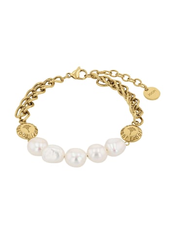 JOOP! Armband Edelstahl, IP gold in Gold