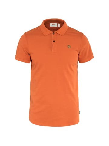 FJÄLLRÄVEN Kurzarmshirt Övik Polo Shirt M in Dunkelorange