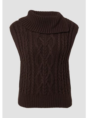 s.Oliver Strickpullover in 8945_dunkelbraun