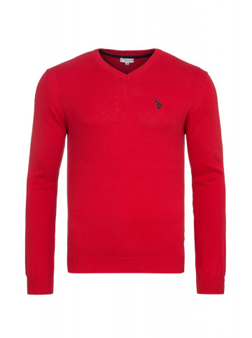 U.S. Polo Assn. U.S. Polo Assn. V-Neck Pullover in ROT