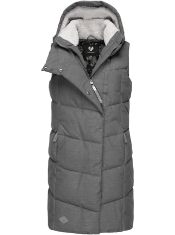 ragwear Steppweste Pavla Vest in Grey