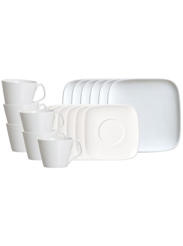 Ritzenhoff & Breker 18er Set Kaffeeservice Arena in weiß