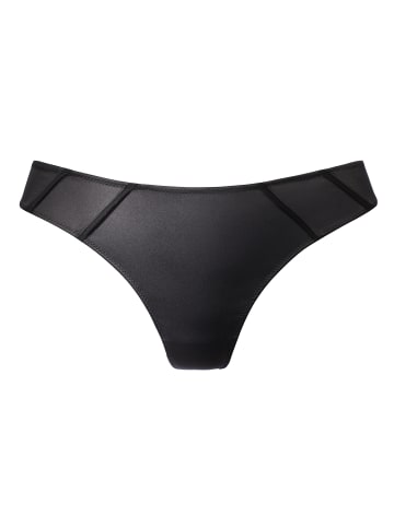 PETITE FLEUR GOLD String in schwarz