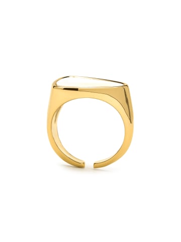Luxenter Ring Sune mit 18 Karat  verstellbar Gelbgold-Sune gold