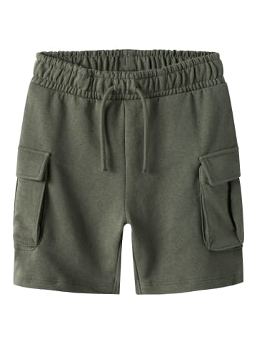 name it Sweatshorts NKMOLLIE CARGO SHORTS UNB in dusty olive