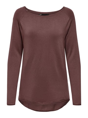 ONLY Strickpullover in Rose Brown