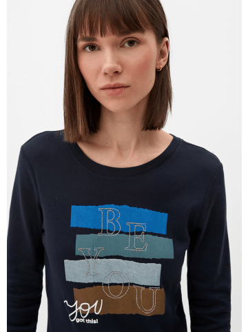 s.Oliver T-Shirt langarm in Blau