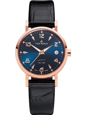 TUW Ruhla Uhr in Blau
