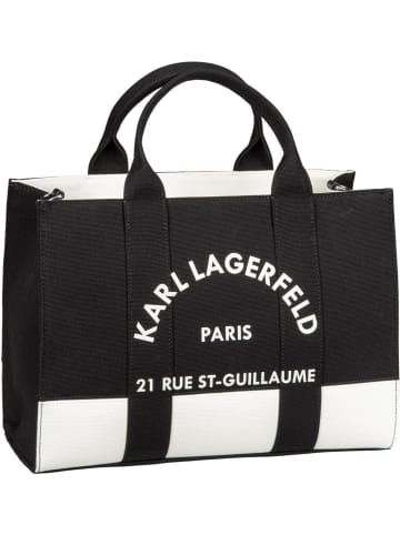 Karl Lagerfeld Handtasche K/RSG Square MD Col. Block in Cannoli Cream/Black