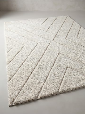 KADIMA DESIGN Teppichläufer Berber weich wohnlich Wohnzimmer Schlafzimmer gemütlich in Creme
