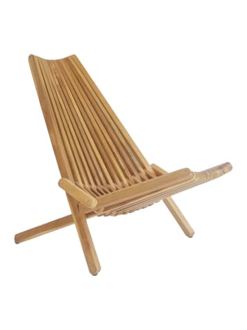 ebuy24 Gartenstuhl Calero Teak 63 x 80 cm