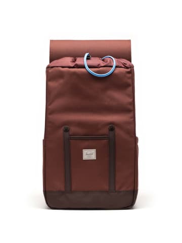 Herschel Retreat - Rucksack 15" 46 cm (digi leopard) in bitter chocolate/dark roast