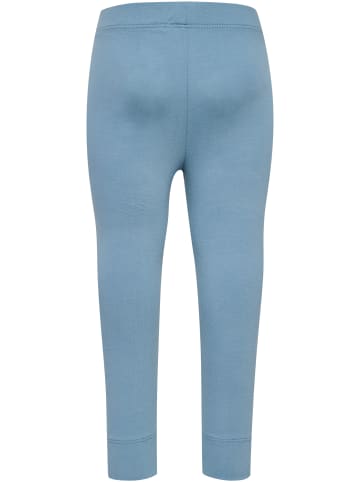 Hummel Leggings Hmlmino Lebensstil Kinder in FADED DENIM/MARSHMALLOW