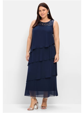 sheego Abendkleid in marine