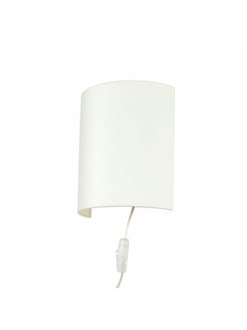 Licht-Erlebnisse Wandlampe (B)20 x (H)23 cm in Weiß