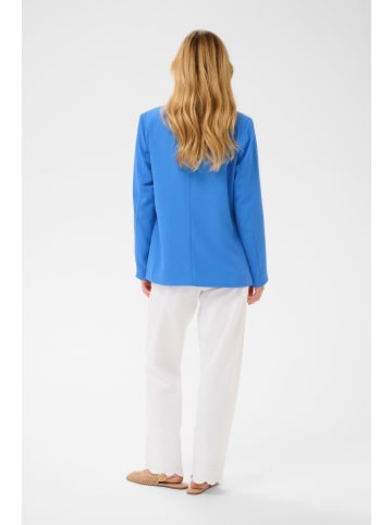 Cream Blazer CRCan Feminine in Palace Blue