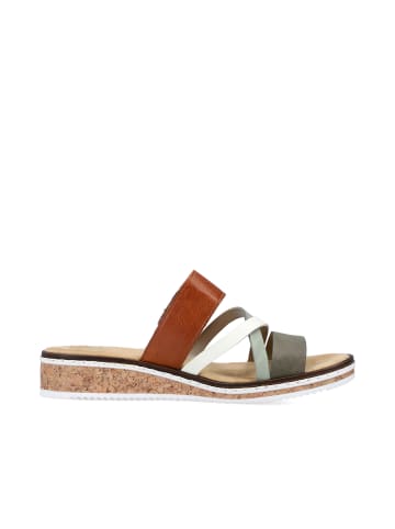 rieker Pantolette in mehrfarbig