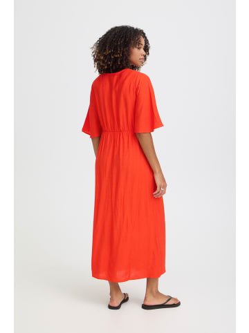 ICHI Freizeitkleid IHIMELDA Regular fit in Fiery Red