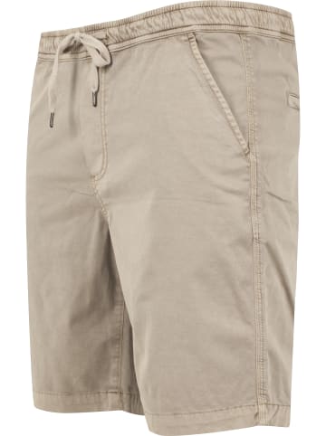 Urban Classics Urban Classics Herren Stretch Twill Joggshorts in sand