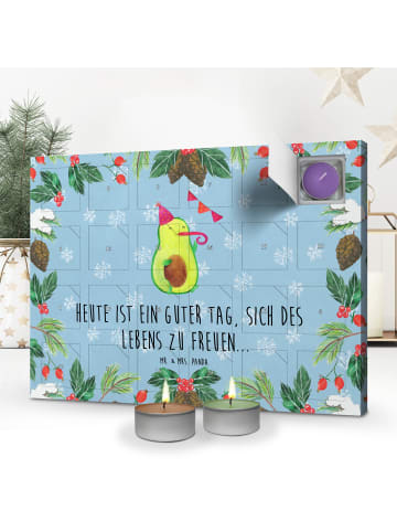 Mr. & Mrs. Panda adventskalender duftkerzen Avocado Party mit Sp... in Eisblau