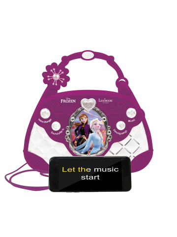 Lexibook Frozen Musikalische Handtasche mit Lautsprecher & Mikrofon