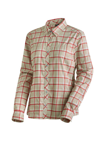 Maier Sports Kendra L/S W Da-Bluse 1/1 Arm el. in Braun5946