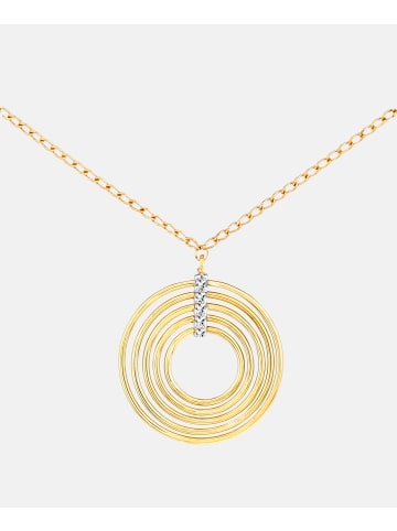 Diamant L'éternel Halskette aus 375 Gelbgold mit Diamant