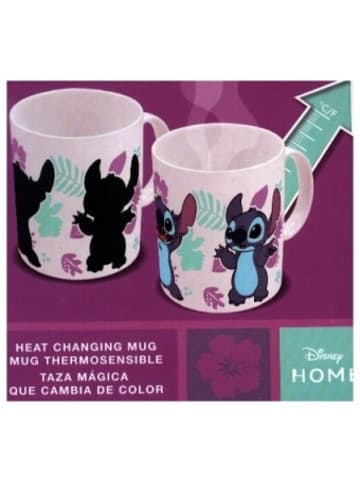 Alpha Trading Solutions Nonbook - Lilo & Stitch Tasse mit Thermoeffekt Stitch 325 ml