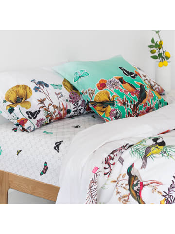 Happy Friday Birds of paradise Spannbettlaken