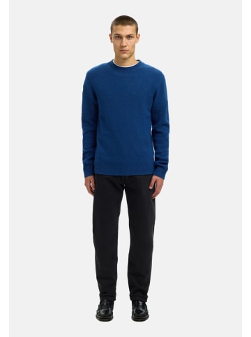 SELECTED HOMME Pullover 'Neil' in dunkelblau meliert