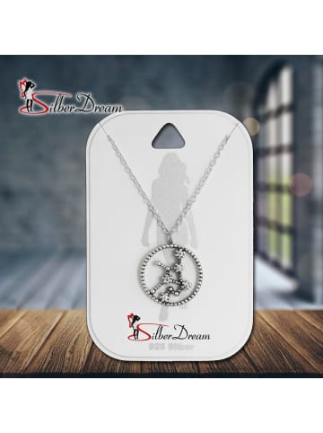 SilberDream 925 Silber Damen SilberDream Halsketten Sternbild Jungfrau  ca. 42cm und 45cm