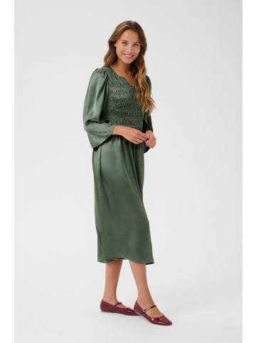 Kaffe Kleid KAmagda Loose fit in Balsam Green