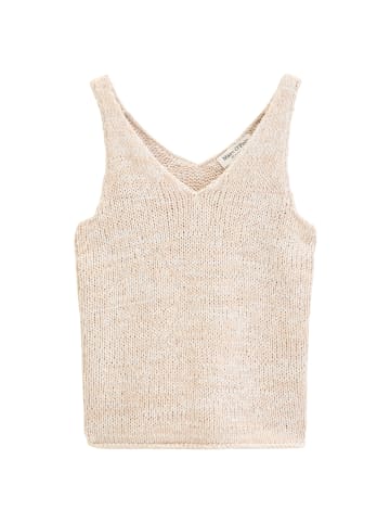 Marc O'Polo Stricktop slim in Light Beige