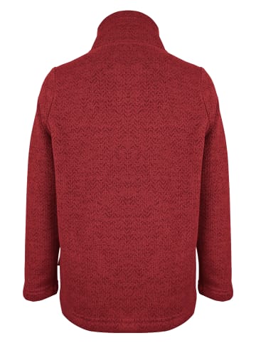 elkline Strick Fleecepullover Jojo in red