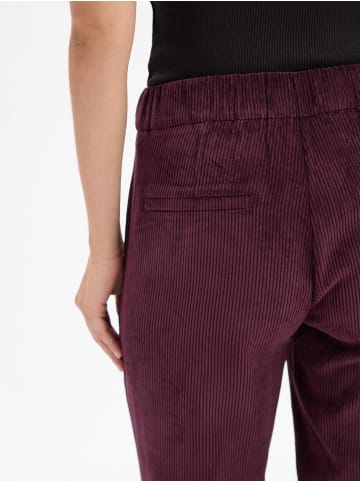 MAC HOSEN Hose Chiara in aubergine - 0004