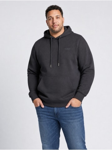 Petrol Industries Hoodie mit Print in großen Größen maplewood in Schwarz