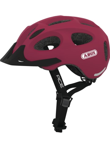 ABUS Fahrradhelm Youn-I ACE in cherry red