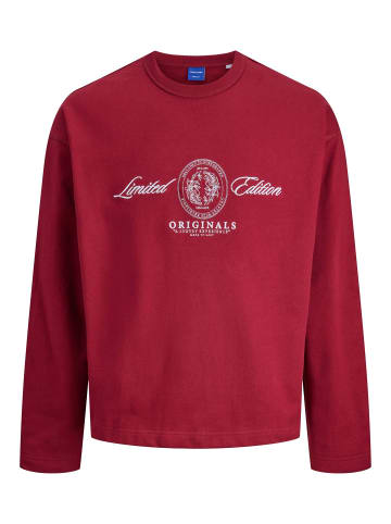 Jack & Jones Sweatshirt in Tibetan Red