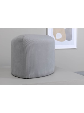 ebuy24 Hocker Peg Grau 46 x 46 cm