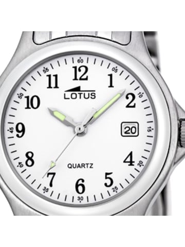 Lotus Analog-Armbanduhr Lotus Classic silber klein (ca. 28,3mm)