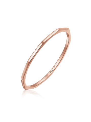 Elli Ring 750 Rosegold Geo in Rosegold