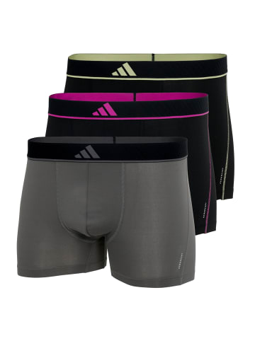 adidas 3er Pack Trunk Active Micro Flex Eco in Mehrfarbig