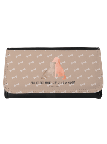 Mr. & Mrs. Panda Portemonnaie für Damen Hunde Liebe mit Spruch in Hundeglück