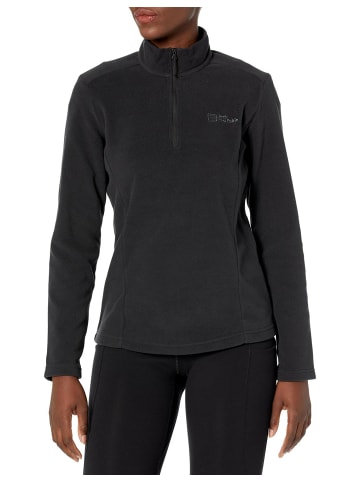 Jack Wolfskin Fleecepullover für Damen in schwarz