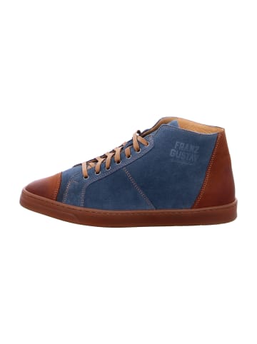 Franz Gustav Sportliche Schnürschuhe in Blau
